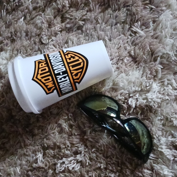 Custom Harley Davidson Coffee Cup w/Lid - Picture 5 of 5